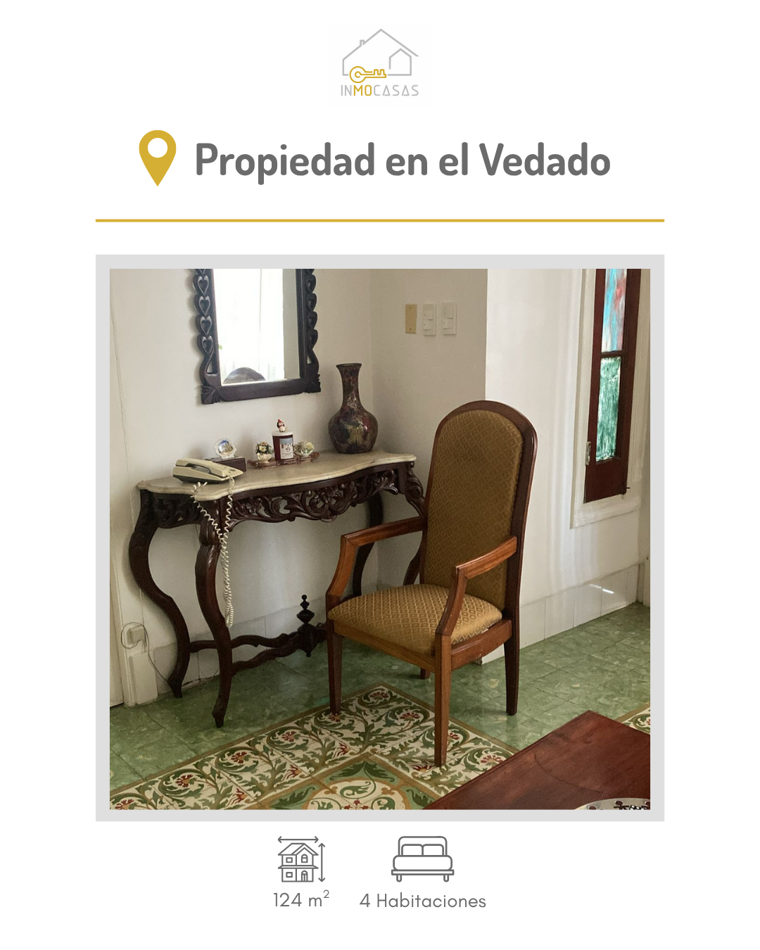 Propiedad en el Vedado cerca de Línea y 12