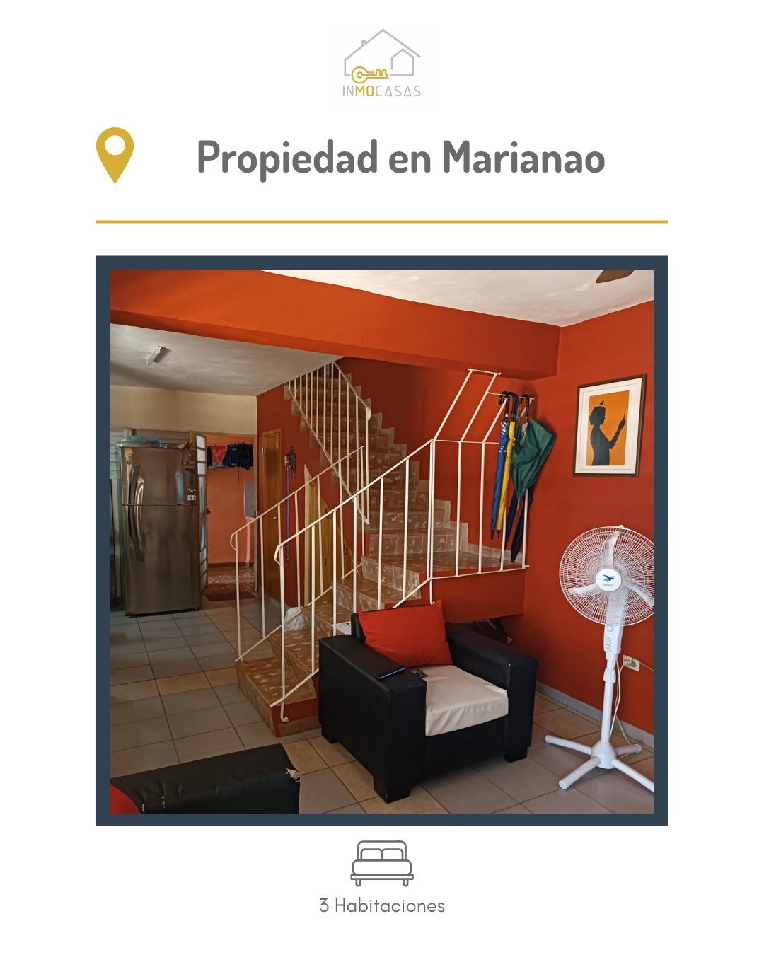 Propiedad de dos niveles con placa libre ubicada por el Obelisco de Marianao,